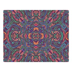 Tile Repeating Colors Texture Double Sided Flano Blanket (large)  by Pakrebo