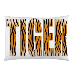 Tiger Bstract Animal Art Pattern Skin Pillow Case by Sudhe