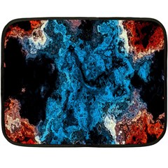 Abstract Fractal Magical Double Sided Fleece Blanket (mini) 