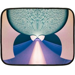 Digital Art Art Artwork Abstract Double Sided Fleece Blanket (mini) 