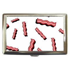 Funny Bacon Slices Pattern Infidel Red Meat Cigarette Money Case by genx