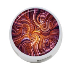 Electric Field Art Liv 4-port Usb Hub (two Sides) by okhismakingart