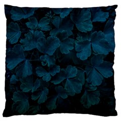 Columbine Leaves Large Cushion Case (one Side) by okhismakingart