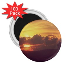 Early Sunset 2 25  Magnets (100 Pack)  by okhismakingart