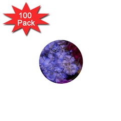 Hydrangea Arrangement Ii (blue Tint) 1  Mini Magnets (100 Pack)  by okhismakingart