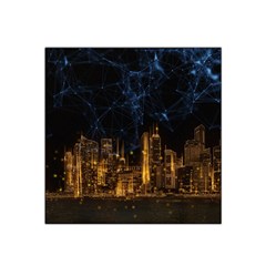 Architecture Buildings City Satin Bandana Scarf
