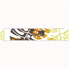 Pattern Leaves Small Bar Mats by HermanTelo