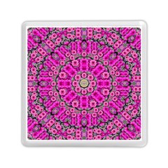 From The Sky Came Flowers In Calm Bohemian Peace Memory Card Reader (square) by pepitasart