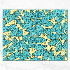 Leaves Dried Leaves Stamping Rectangular Jigsaw Puzzl by Pakrebo