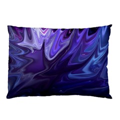 Deep Space Stars Blue Purple Pillow Case (two Sides)