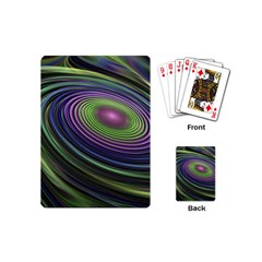 Fractal Pastel Fantasy Colorful Playing Cards Single Design (mini) by Pakrebo