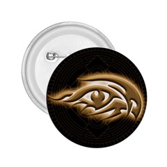 Golden Ornament Round Art Form 2 25  Buttons by Pakrebo