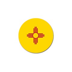 New Mexico Flag Golf Ball Marker