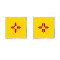 New Mexico Flag Cufflinks (square) by FlagGallery