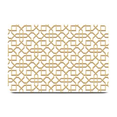 Graphic Mughal Pattern Jali Jaali Plate Mats by Pakrebo