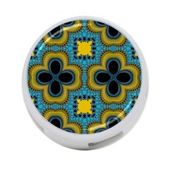 Seamless Pattern Ornament Wallpaper 4-port Usb Hub (one Side) by Pakrebo