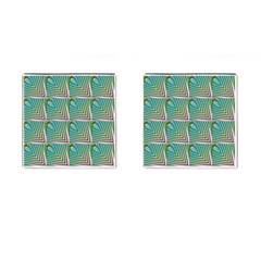 Seamless Pattern Ornament Design Cufflinks (square)