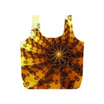 Background Colorful Graphic Design Full Print Recycle Bag (S) Back
