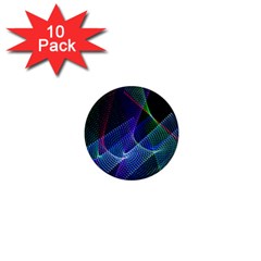 Abstract Desktop Background 1  Mini Magnet (10 Pack) 