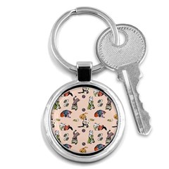 Funny Cats Key Chain (round) by Sobalvarro
