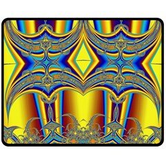 Abstract Art Design Digital Art Fleece Blanket (medium)  by Pakrebo