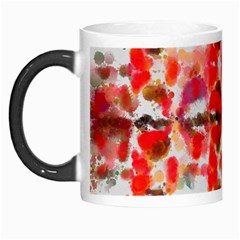 Paint Splatters On A White Background                       Morph Mug