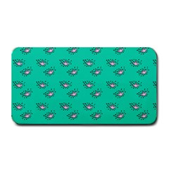 Zodiac Bat Pink Teal Medium Bar Mats by snowwhitegirl