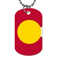 Colorado State Flag Symbol Dog Tag (one Side) by FlagGallery