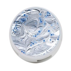 Marbled Paper Mottle Color Movement 4-port Usb Hub (one Side) by Pakrebo