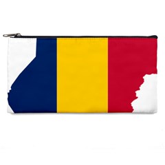 Chad Flag Map Geography Outline Pencil Cases by Sapixe