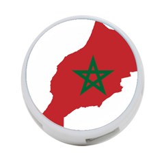 Morocco Flag Map Geography Outline 4-port Usb Hub (two Sides) by Sapixe