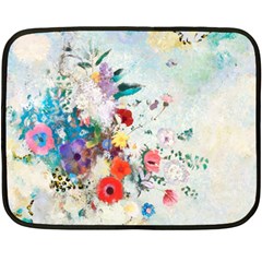 Floral Bouquet Fleece Blanket (mini) by Sobalvarro