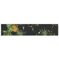 Pineapples Pattern Small Flano Scarf by Sobalvarro