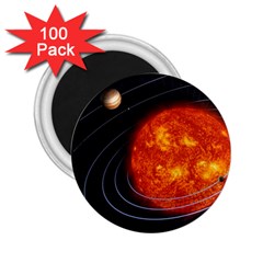 Solar System Planet Planetary System 2 25  Magnets (100 Pack) 