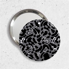 Unfinishedbusiness Black On White 2 25  Handbag Mirrors by designsbyamerianna