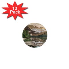 Glacier National Park Scenic View 1  Mini Magnet (10 Pack) 
