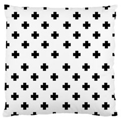 Swiss Cross Pattern Large Cushion Case (two Sides)