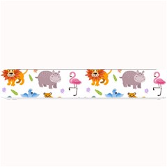 Children Seamless Wallpaper With Cute Funny Baby Savanna Animals Small Bar Mats