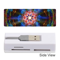 Mandala Pattern Kaleidoscope Memory Card Reader (stick) by Simbadda