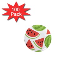 Watermelon Juice Auglis Clip Art Watermelon 1  Mini Magnets (100 Pack)  by Vaneshart