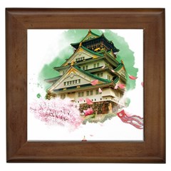 Osaka Castle Nagoya Castle Kumamoto Castle Framed Tile
