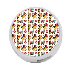 Pattern Patterns Construction 4-port Usb Hub (two Sides)