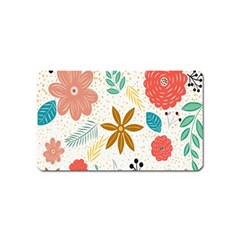 Design Nature Color Modern Magnet (name Card) by Wegoenart