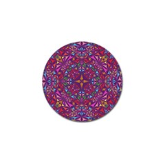 Kaleidoscope  Golf Ball Marker by Sobalvarro