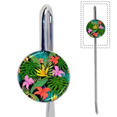 Tropical Greens Book Mark by Sobalvarro