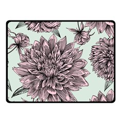Flowers Fleece Blanket (small) by Sobalvarro