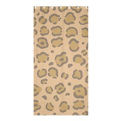 Leopard Print Shower Curtain 36  X 72  (stall)  by Sobalvarro