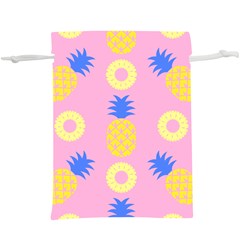 Pop Art Pineapple Seamless Pattern Vector  Lightweight Drawstring Pouch (xl) by Sobalvarro