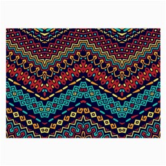 Ethnic  Large Glasses Cloth (2 Sides) by Sobalvarro