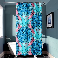 Pineapples Shower Curtain 36  X 72  (stall)  by Sobalvarro